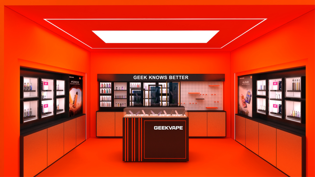 GEEKVAPE Unveils “GEEK STORE” Concept at Vapexpo Paris, Showcasing Future Retail Experience for Partners image